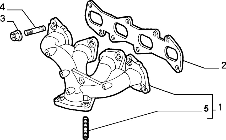60673361 Manifold, M2